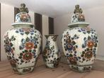 Delfts Blauw Vazen Set, Antiek en Kunst, Ophalen of Verzenden