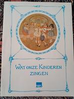 Wat onze kinderen zingen, Ophalen of Verzenden, Gelezen, Instrument