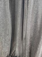 Velours gordijn 280 hoog P26, Jansoninterieurstoffen, Nieuw, Ophalen of Verzenden, Grijs