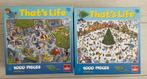 That’s Life puzzels 2 stuks 1000 stukjes, Ophalen of Verzenden, Zo goed als nieuw