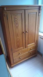 Houten meidenkast - ophalen in Loosdrecht, Huis en Inrichting, Kasten | Kledingkasten, Ophalen, Gebruikt, 100 tot 150 cm, 50 tot 100 cm