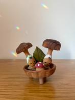 Vintage paddestoel champignon kokeshi, Ophalen of Verzenden