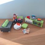 Playmobil moderne woonkamer, Ophalen of Verzenden, Zo goed als nieuw, Playmobil, Nvt