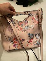 Gianni Charinni `floral leer tas, Ophalen of Verzenden, Zo goed als nieuw, Roze, Handtas