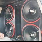 18 inch subwoofers excursion., Ophalen, Zo goed als nieuw