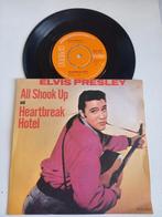 ELVIS Presley  - Heartbreak hotel  // All shook up  ..., Cd's en Dvd's, Vinyl Singles, Ophalen of Verzenden, Zo goed als nieuw