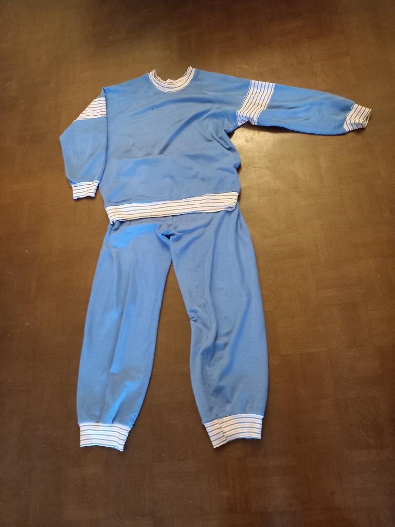 gratis verzenden vintage pyjama, sixties huispak carnaval ML, Ophalen