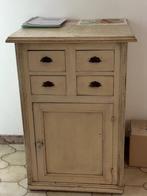 Brocante Franse ladenkast, Ophalen