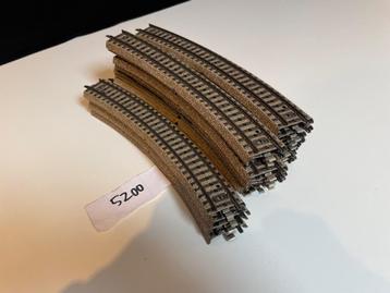 Märklin M-Rail Bochten 5200 Grote Straal (ca. 23 stuks) beschikbaar voor biedingen