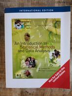 Studieboek An introduction to statistical methods..., Boeken, Ophalen of Verzenden, Zo goed als nieuw