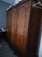 Vintage linnenkast hang, leg en lades, 2m br, Huis en Inrichting, Gebruikt, 200 cm of meer, Klassiek, 200 cm of meer