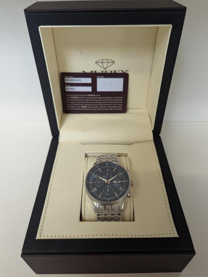 MUREX - COMPASS Valjoux Automatic - MUA650-SS-9, Sieraden, Tassen en Uiterlijk, Horloges | Heren, Nieuw, Polshorloge, Overige merken