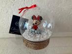 Disney Minnie mouse 2 - globe kerstbal, Ophalen, Mickey Mouse, Zo goed als nieuw, Beeldje of Figuurtje