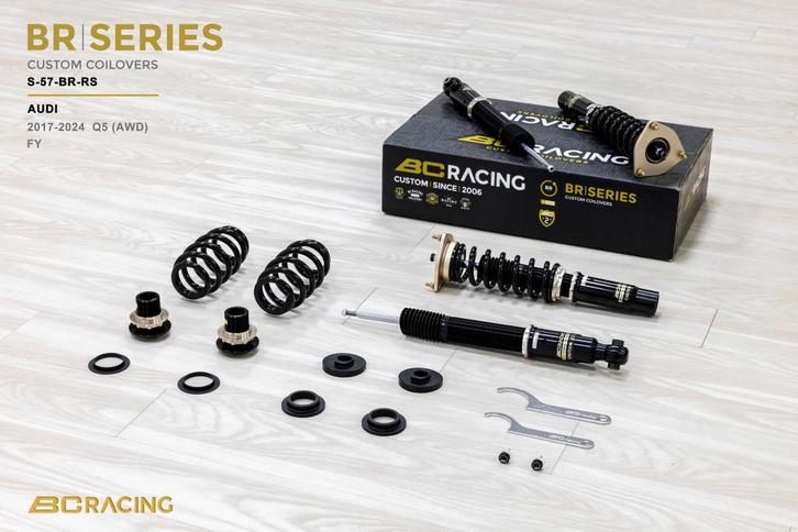 BC Racing schroefset verlaging - Audi Q5 FY AWD 17-24, Auto diversen, Tuning en Styling, Ophalen of Verzenden