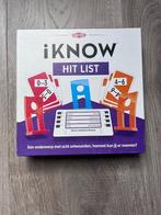 I Know Hit List - Bordspel, Hobby en Vrije tijd, Gezelschapsspellen | Bordspellen, Tactic, Ophalen of Verzenden, Zo goed als nieuw