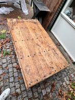 Prachtige doorleefde oude salontafel, Antiek en Kunst, Antiek | Meubels | Tafels, Ophalen