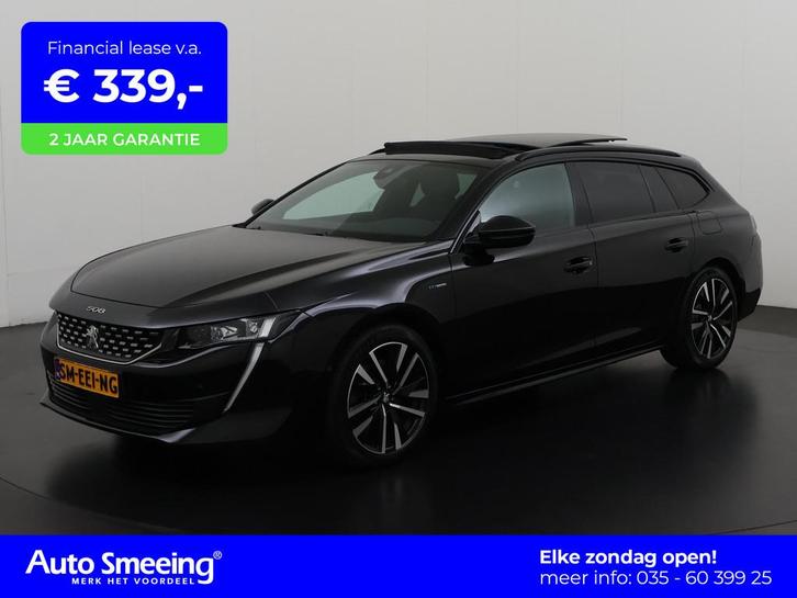 Peugeot 508 SW 1.6 HYbrid GT | Panoramadak | Trekhaak | Adap, Auto's, Peugeot, Bedrijf, Te koop, ABS, Achteruitrijcamera, Adaptive Cruise Control