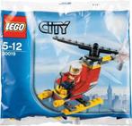 Lego City 30019 Helicopter + Piloot 100% compleet!, Complete set, Lego, Zo goed als nieuw, Verzenden