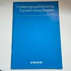 Function Group Register Volvo, Ophalen of Verzenden, Zo goed als nieuw, Volvo