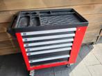 Gevulde Gereedschapswagen - Rode Werkplaats Trolley, Ophalen, Gebruikt