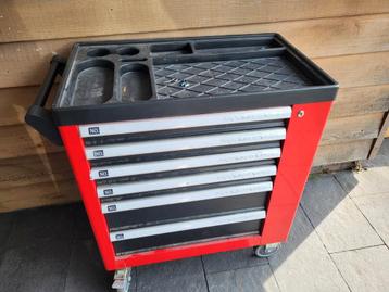 Gevulde Gereedschapswagen - Rode Werkplaats Trolley beschikbaar voor biedingen