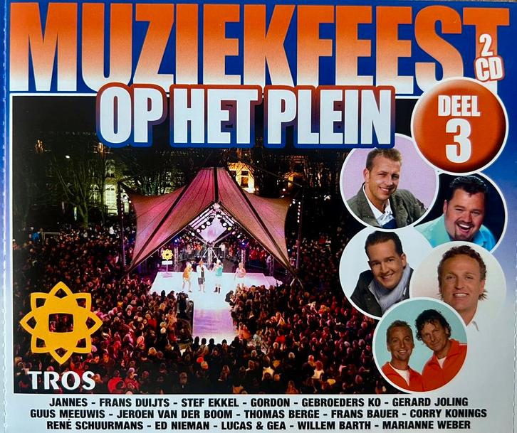 Tros Muziekfeest Op Het Plein Deel 3 - V.a. (2CD), Cd's en Dvd's, Cd's | Nederlandstalig, Gebruikt, Levenslied of Smartlap, Ophalen of Verzenden