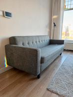 Grijze gemêleerde bank (225cm) - Gratis af te halen, Ophalen, Gebruikt, Driepersoons, 75 tot 100 cm