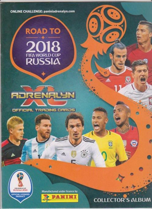 Panini krt Road to WK2018, WK 2018 + LimEdt, Verzamelen, Sportartikelen en Voetbal, Zo goed als nieuw, Poster, Plaatje of Sticker