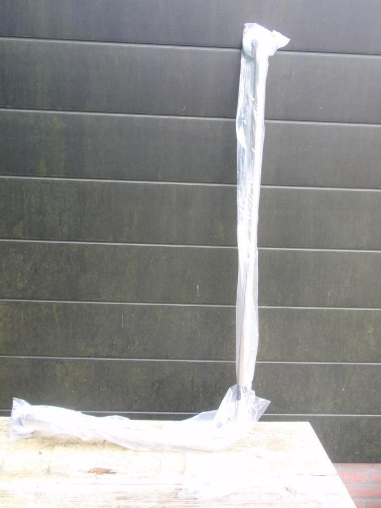 RVS hoekbeugel met douchekop houder, Ophalen of Verzenden, Nieuw