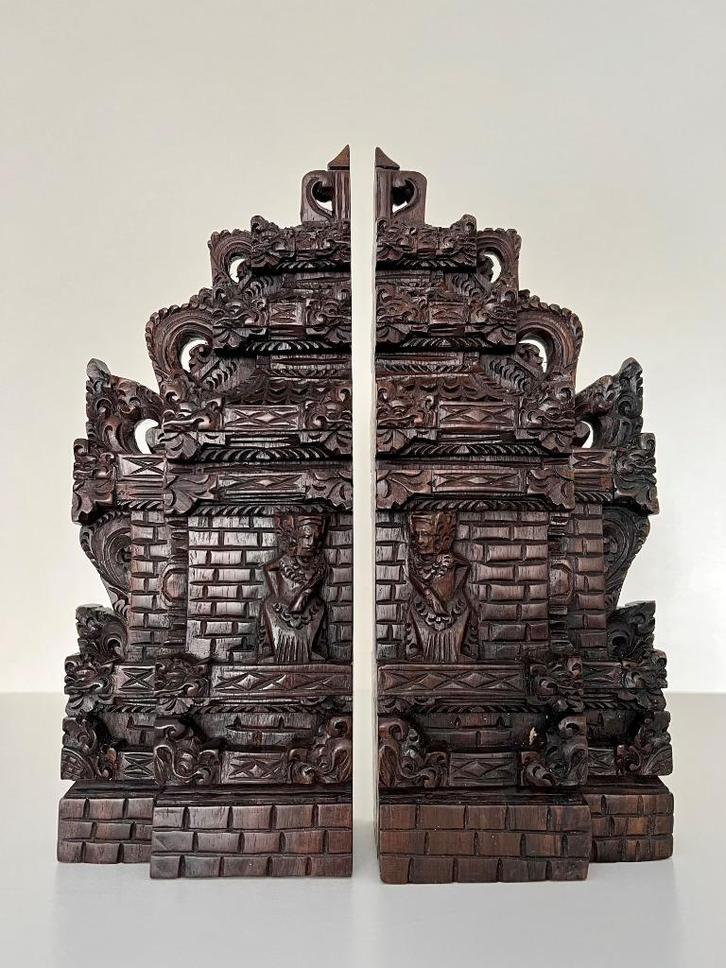 Boekensteunen uit Bali Balinees Balinese Indonesië, Antiek en Kunst, Kunst | Niet-Westerse kunst, Ophalen of Verzenden