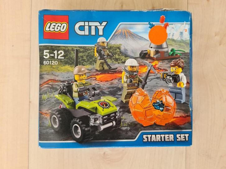 LEGO City Vulkaan Starterset - 60120 (nieuw), Kinderen en Baby's, Speelgoed | Duplo en Lego, Nieuw, Lego, Complete set, Ophalen of Verzenden