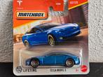 Matchbox Tesla Model S blauw, Verzenden, Nieuw, Auto