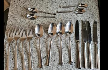 4 setjes ah vivo villeroy en boch rvs bestek besteksets  beschikbaar voor biedingen