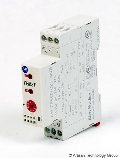 Allen Bradley Timer Relais 700-FEM3TU23 SerB. OVP (nieuw), Doe-het-zelf en Verbouw, Elektra en Kabels, Nieuw, Overige typen, Ophalen of Verzenden