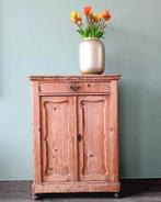 Supermooi antiek grenen biedermeier meidenkastje, Huis en Inrichting, Kasten | Overige, Ophalen of Verzenden