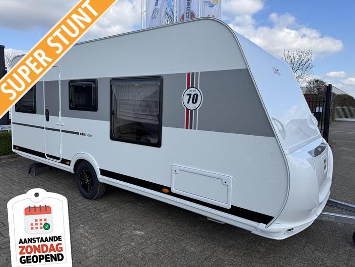 LMC Style 70-Years 453 D Zondag open!!, Caravans en Kamperen, Caravans, tot en met 4, Standaardzit, LMC en Münsterland, Queensbed