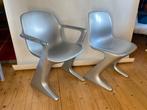 7x Ernst Moeckl Kangaroo Z Chairs voor Horn Germany 1968, Ophalen, Vijf, Zes of meer stoelen