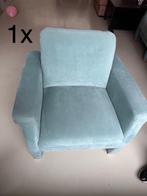 De Bommel fauteuils 3 zeegroen - als nieuw!, Huis en Inrichting, Fauteuils, Ophalen, 75 tot 100 cm, Zo goed als nieuw, 75 tot 100 cm