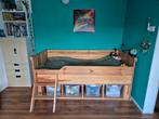 Kajuitbed 1-persoons hout naturel, Kinderen en Baby's, Ophalen, Zo goed als nieuw, Hoogslaper