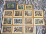 14 x Anton Pieck, Antiek en Kunst, Kunst | Tekeningen en Foto's, Ophalen of Verzenden