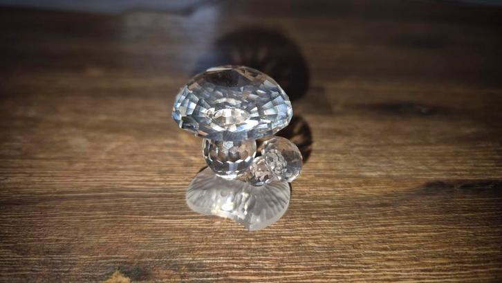 Swarovski Herfst Paddestoel Tafereel, Antiek en Kunst, Antiek | Glas en Kristal, Ophalen
