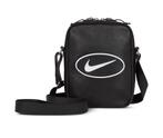 Suprème x Nike “SS25 - Black leren schoudertas nieuw, Verzenden, Nieuw, Unisex volwassen