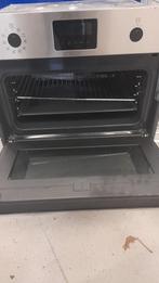 Zanussi roestvrijstaal gril magnetron ingebouwd, Witgoed en Apparatuur, Ophalen of Verzenden, Zo goed als nieuw, 45 tot 60 cm