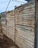 Betonschotten, Ophalen, Gebruikt