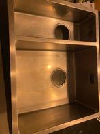 Caressi RVS Spoelbak, Ophalen, Minder dan 50 cm, Gebruikt, Minder dan 100 cm