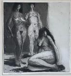 Ets Theo Beerendonk - Naakte Dames - Gesigneerd, Antiek en Kunst, Ophalen