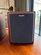 2 Luidsprekers Philips FB 175 PH, Audio, Tv en Foto, Luidsprekers, Ophalen of Verzenden, Minder dan 60 watt, Front, Rear of Stereo speakers