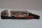 Hot Wheels Hotwheels auto trailer Haulin Heat met Monoposto, Kinderen en Baby's, Speelgoed | Speelgoedvoertuigen, Ophalen of Verzenden