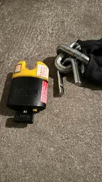 Zware ketting met hangslot, Ophalen, Gebruikt