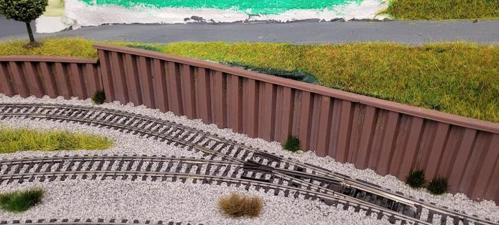 H0 3D print damwanden op maat, Hobby en Vrije tijd, Modeltreinen | H0, Nieuw, Brug, Tunnel of Gebouw, Gelijkstroom of Wisselstroom